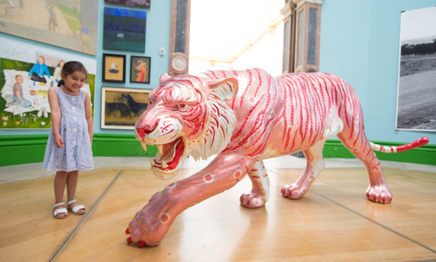 Easy Tiger by David and Robert Mach. Image: Royal Academy of Arts/David Parry.