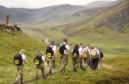 Participants take on the Cateran Yomp