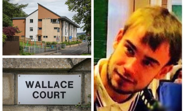 Barry Dixon died in hospital after being found injured in Wallace Court.