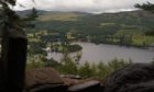 The view from Drummond Hill, Loch Tay.