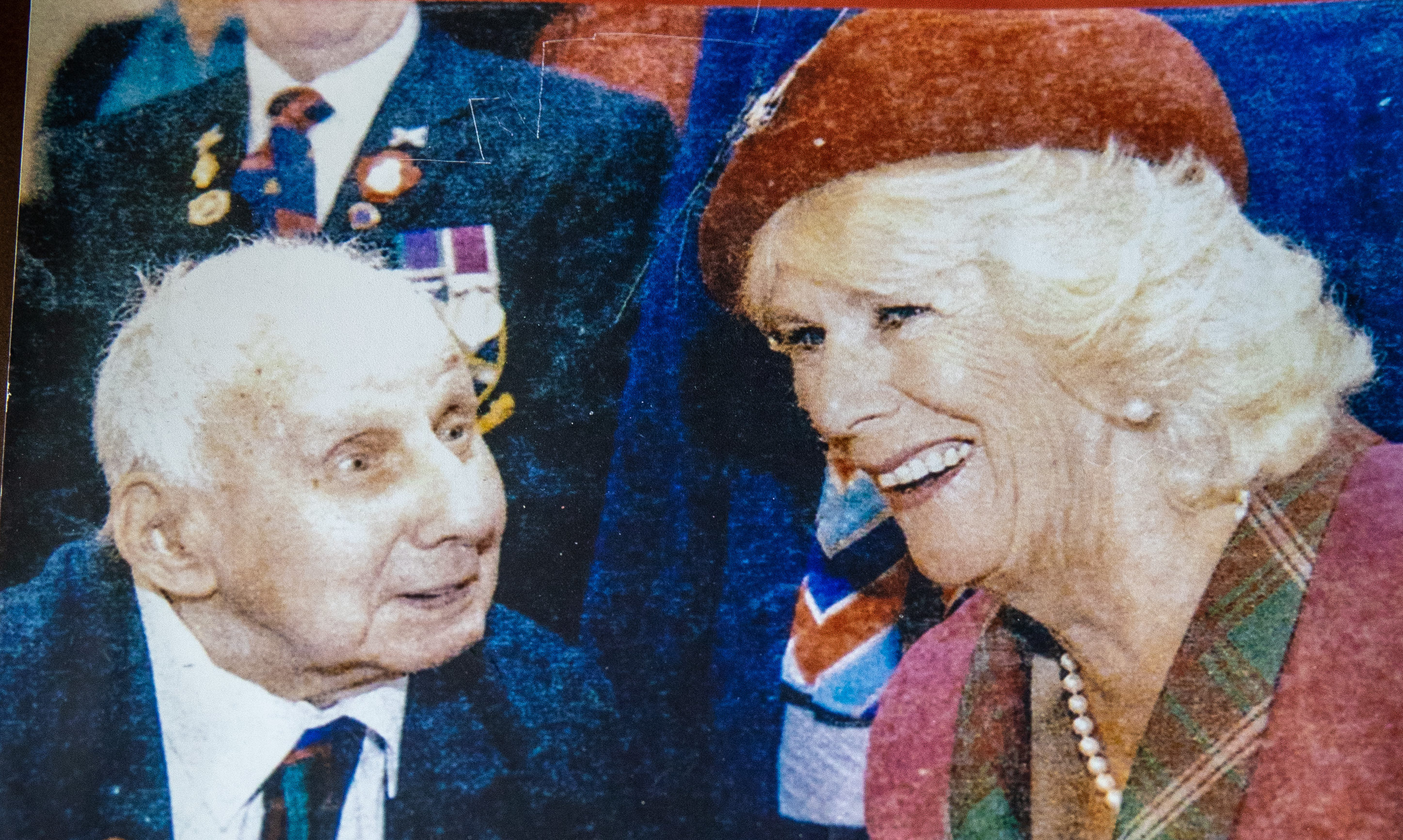 Jimmy Sinclair with Camilla Duchess of Cornwall