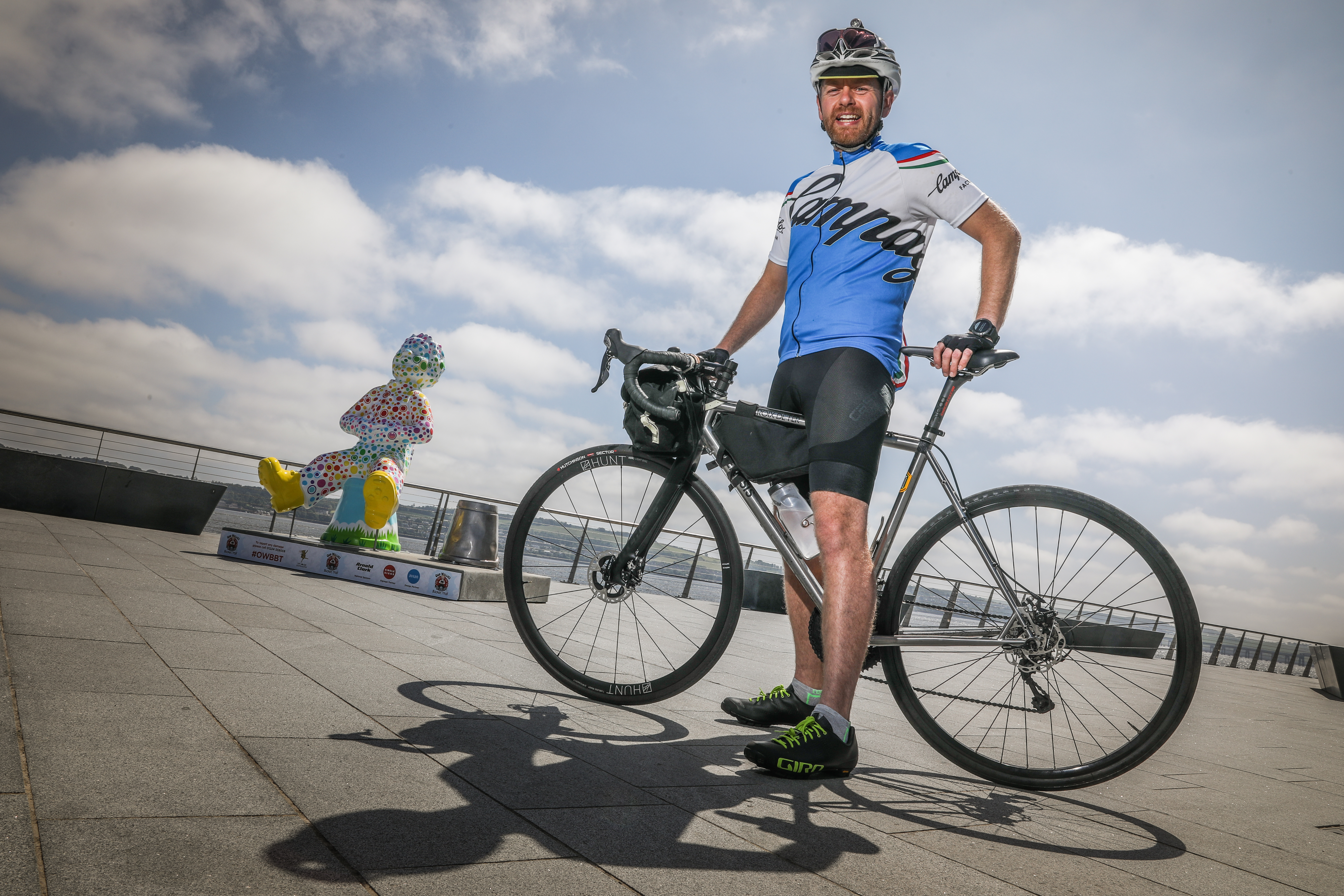 Mike Rennie is one of a group from NCR Dundee who have decided to take part in a major cycling challenge to raise funds for The Archie Foundation