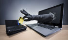 Online scammers can steal details