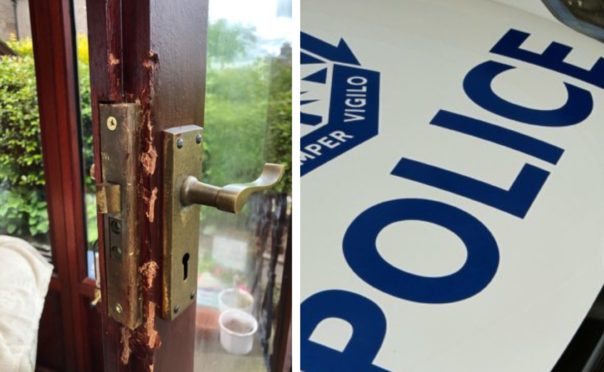 Thieves broke into a number of homes in the Craigie area of Perth.