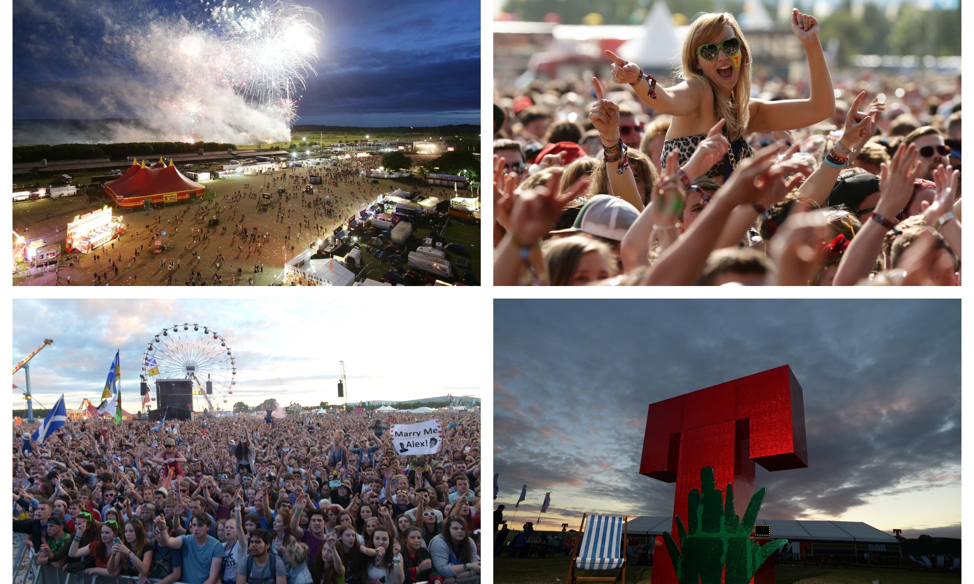 T in the Park was one of the UK's biggest music festivals.