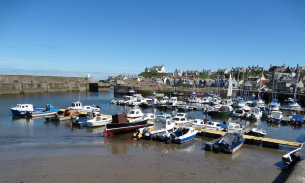 Breathing new life into an old harbour, the marina at Findochty. Picture: Angus Whitson.