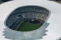 The New National Stadium, the main stadium for the Tokyo 2020 Olympics.