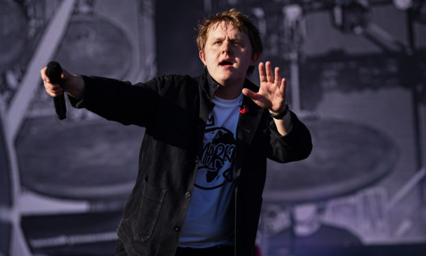 Lewis Capaldi performing in last year's TRNSMT Festival.