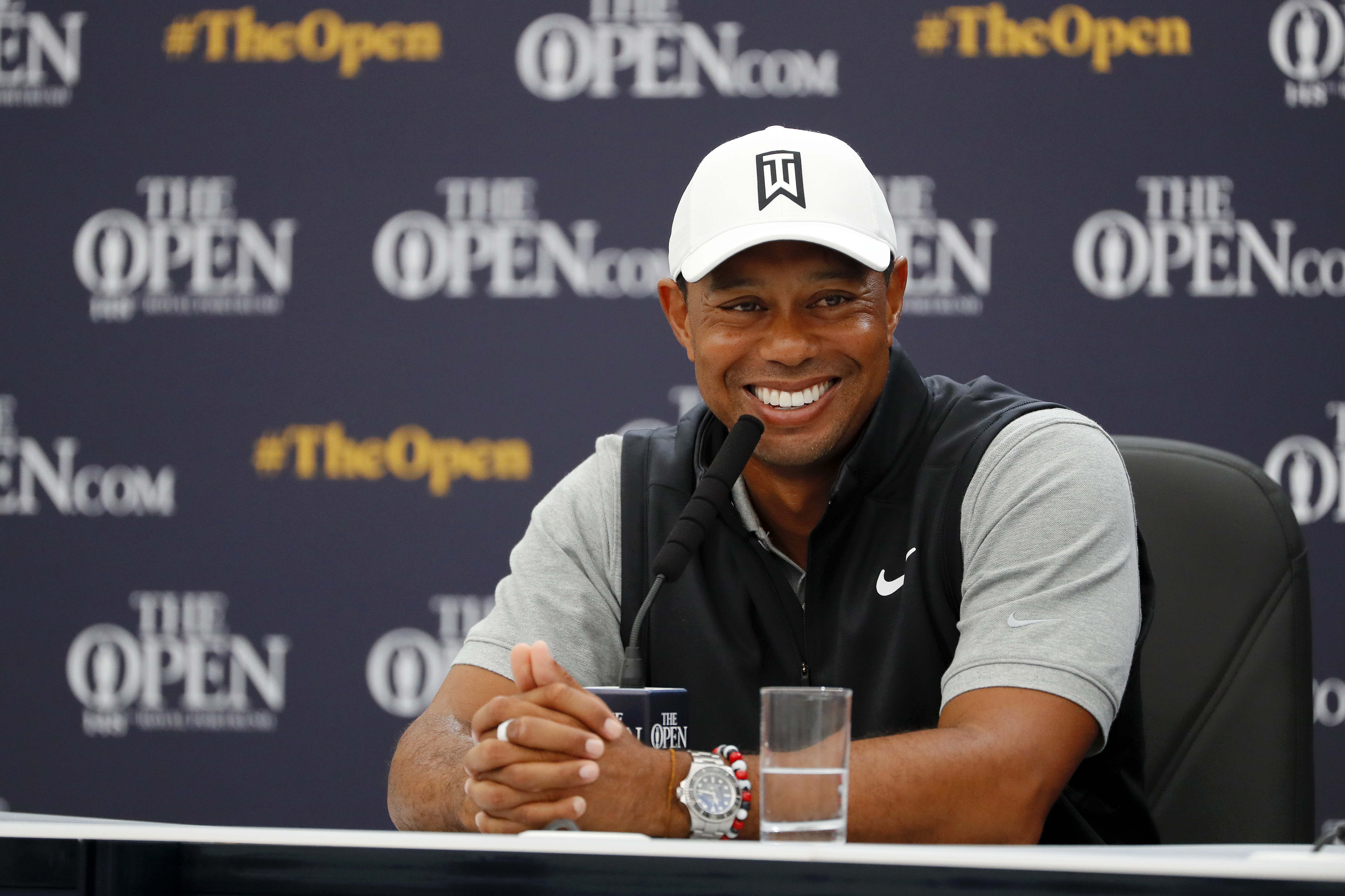 Tiger Woods is going to have to do it all on his own at Royal Portrush.