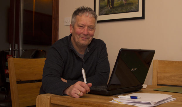 Ian Wren, fundraising manager for armed forces welfare charity HorseBack UK.