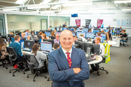 John Reynolds, chief executive of Castle Water, which won the Business of the Year prize at last year's Courier Business Awards