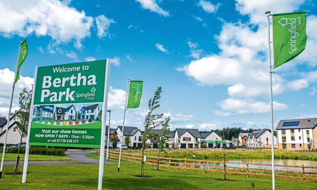 The Bertha Park development in Perth