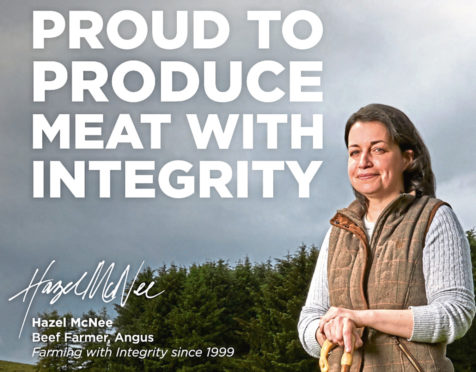 Hazel McNee from Tealing is one of the Meat with Integrity campaign’s four public faces.
