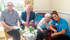 James and Netta Harrower, both residents at  Forth View Care Home Methyl, celebrated their 70th Wedding Anniversary on the July 14 2019.