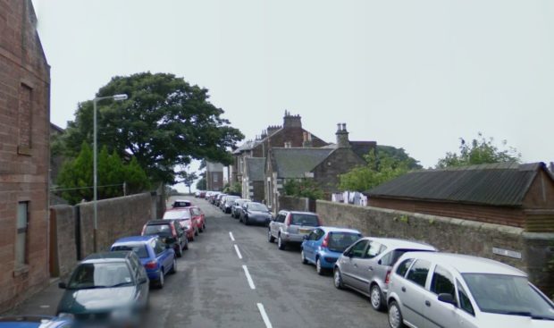 Albert Street, Arbroath (stock image)