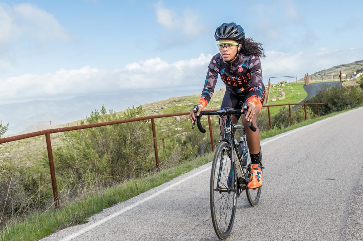 Ayesha McGowan is an advocate for diversity in cycling.
