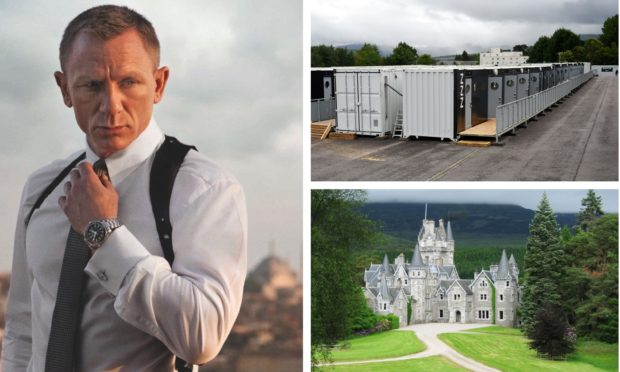 Filming on Bond 25 is said to be under way in the Highlands.