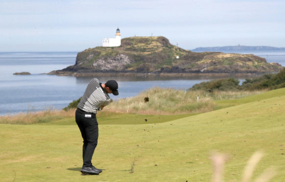 Rory McIlroy at Renaissance at last year's Scottish Open.