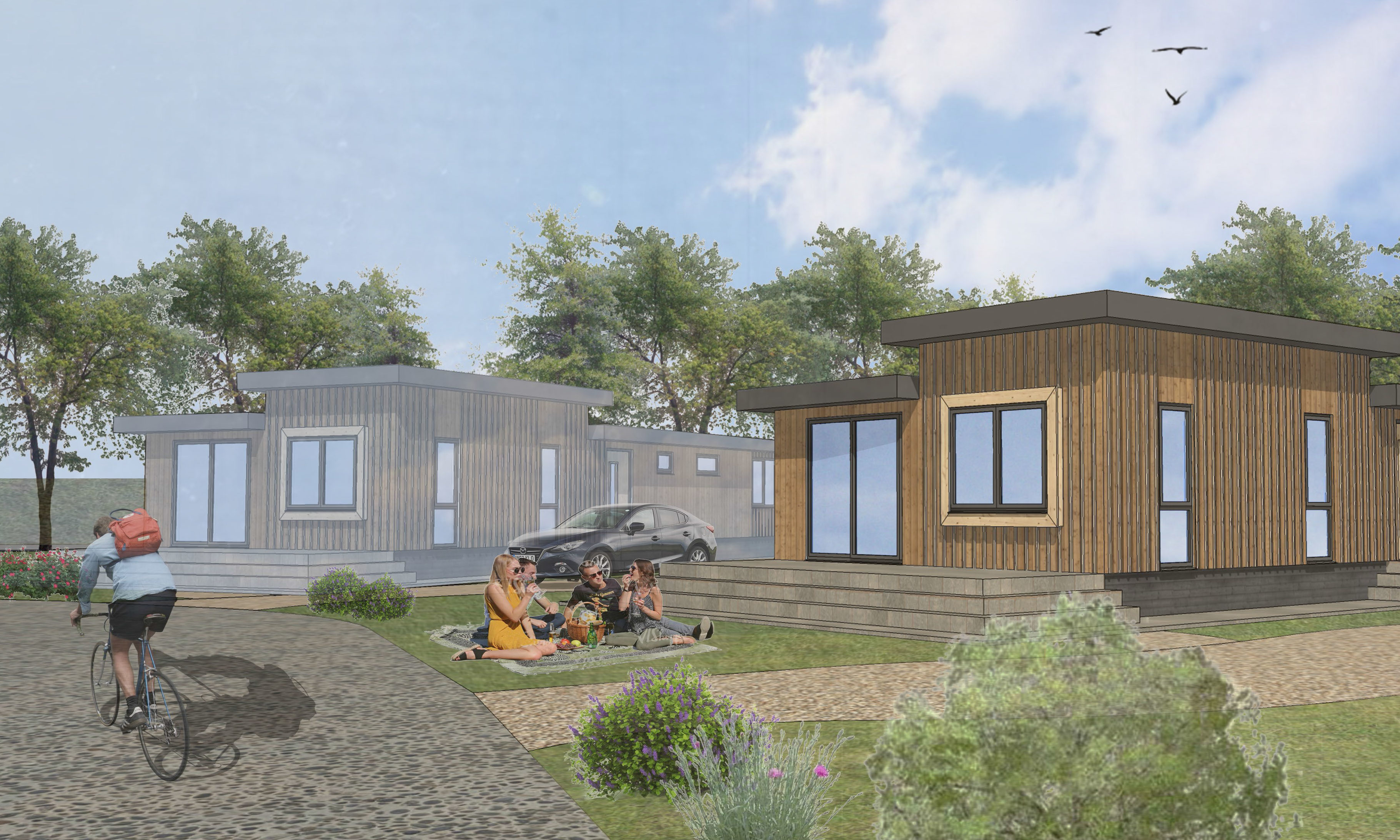 How the new lodges could look