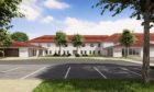 An artists impression of how the care home and nursery will look