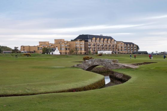 A visualisation of how the Old Course Hotel might look.