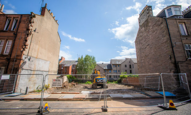 The former church building Milne Street, Perth has been demolished amidst a major regeneration of the wider St Catherines area.