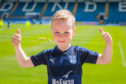 Dundee fan Matthew Barron (aged 5) from Perth.