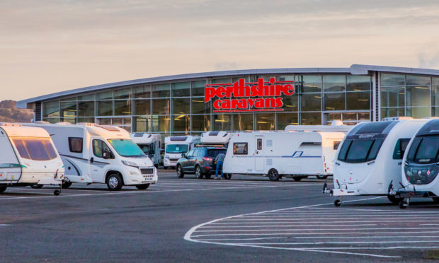 Perthshire Caravans.