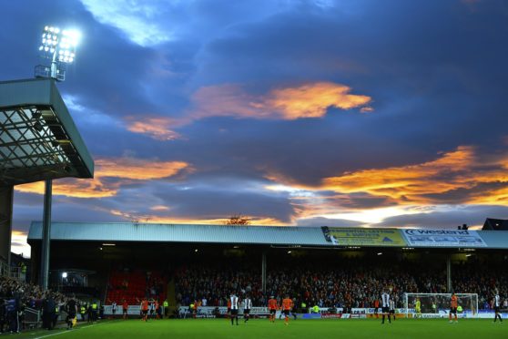 Tannadice from inside the stadium