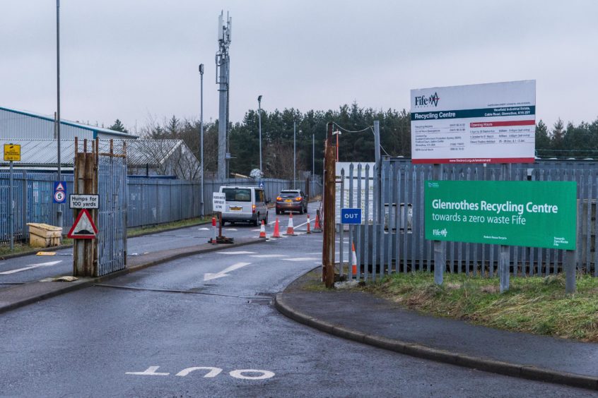 Fife Council to monitor access at recycling centres after trailer ban