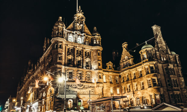 The Scotsman Hotel in Edinburgh.