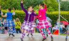 Young competitors at the 2017 St Andrews Highland Games