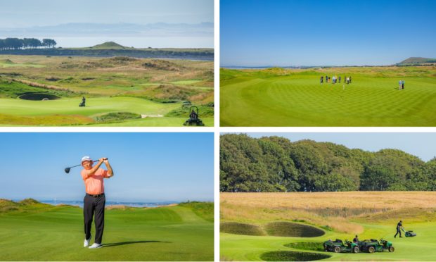 Dumbarnie Links, Fife.