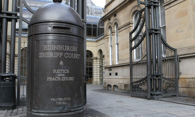 Edinburgh Sheriff Court.