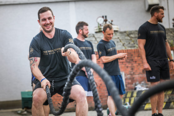 Former Soldier Ben Donnachie has set up the Warrior Academy of Rehabilitation in Fife.