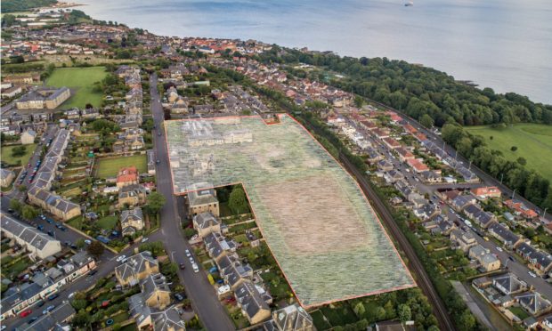 The site of the old Viewforth High School, Kirkcaldy, which is proposed for development.