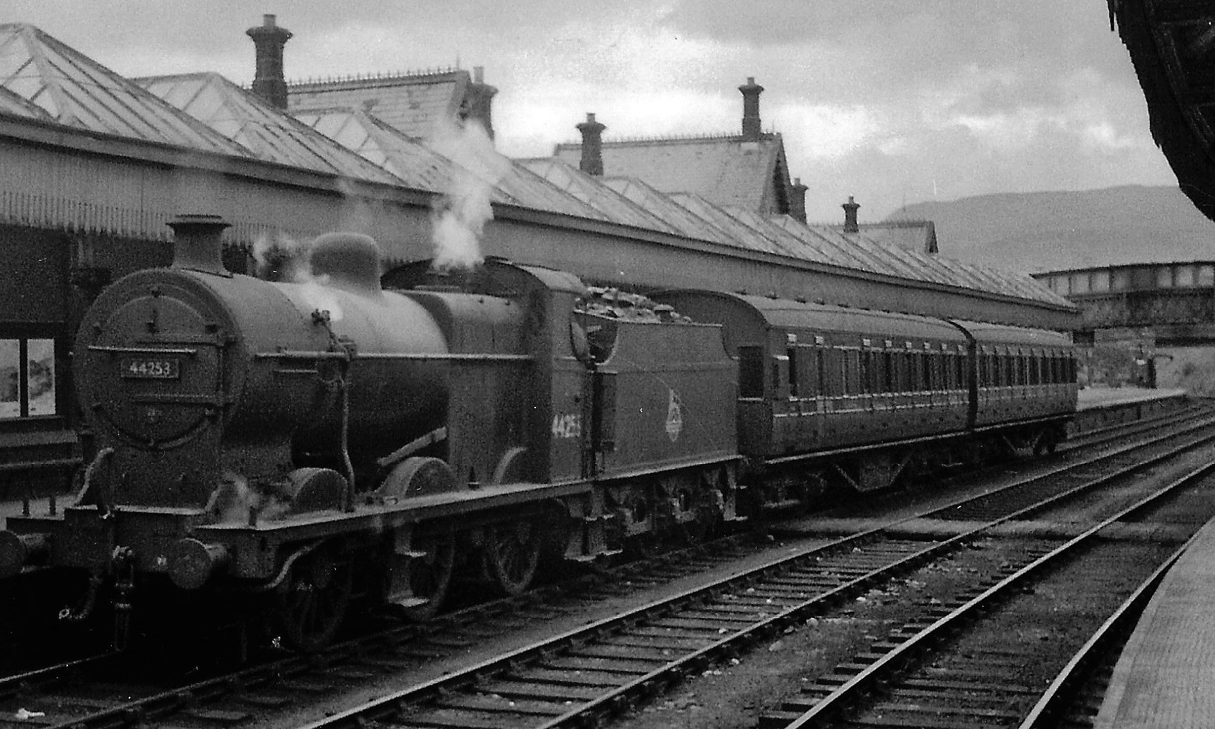 Crieff station, around 1960