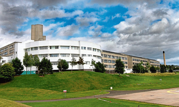 Ninewells Hospital in Dundee.