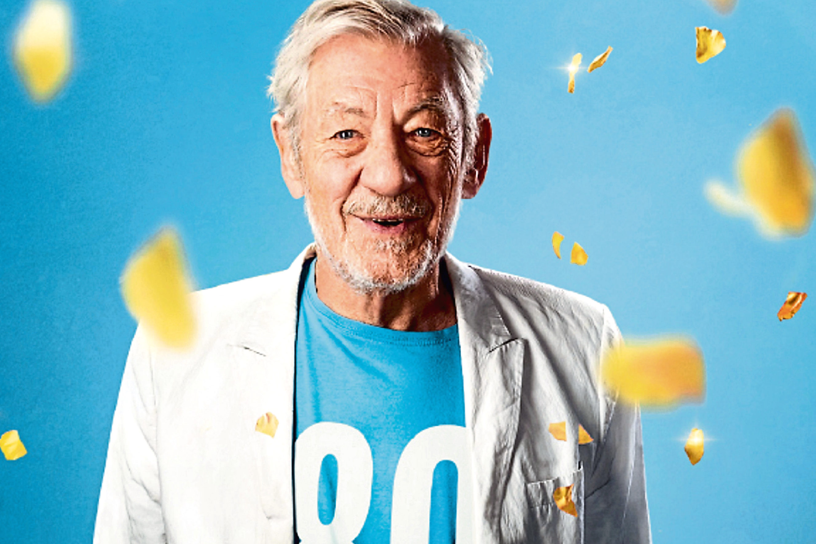 Sir Ian McKellen is touring Courier Country.