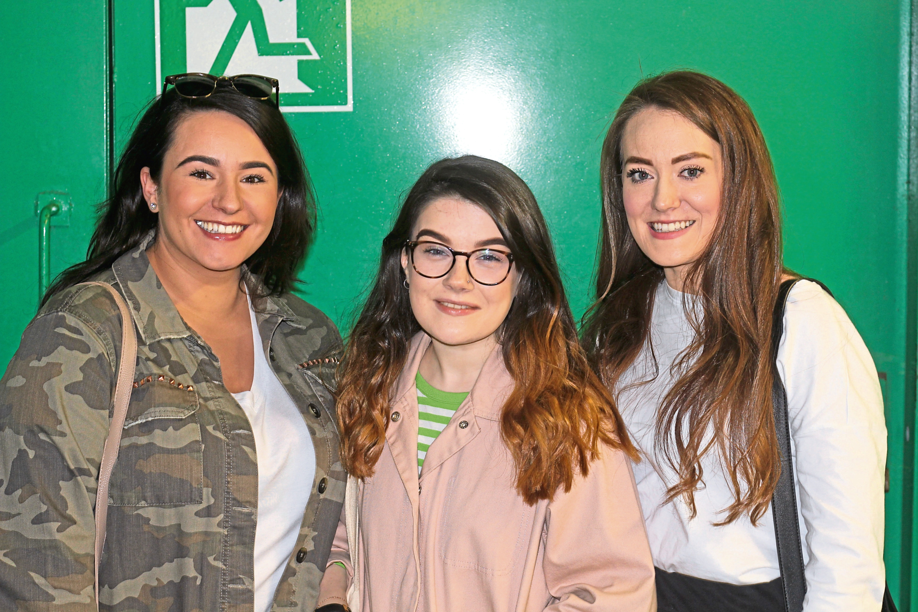 Orlaith Duffy, Erin Slaven and Mikaela McKinley from the On the Ball campaign have welcomed the news that free period products will be offered to female fans at this year's Solheim Cup.
