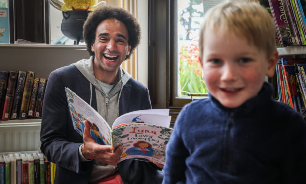 Children’s poet and author Joseph Coelho visits Pitlochry