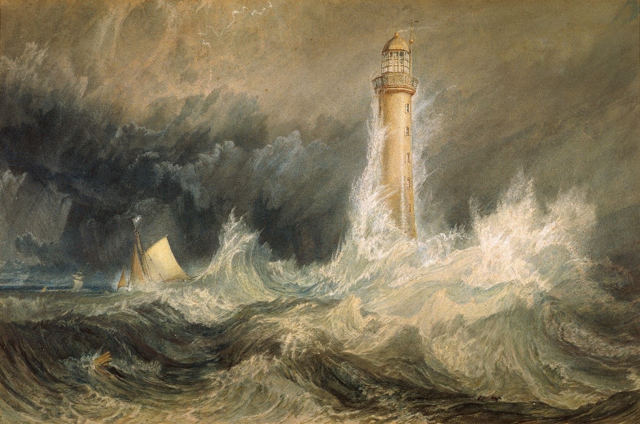 Turner's painting of the Bell Rock.