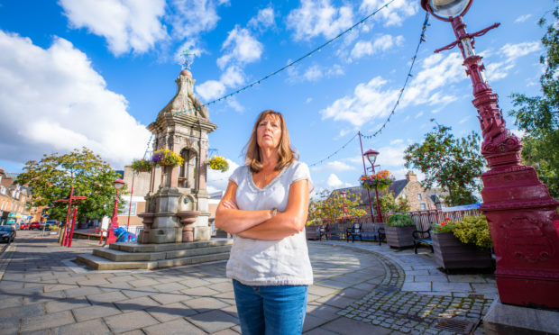 Elspeth McCole. James Square, Crieff.