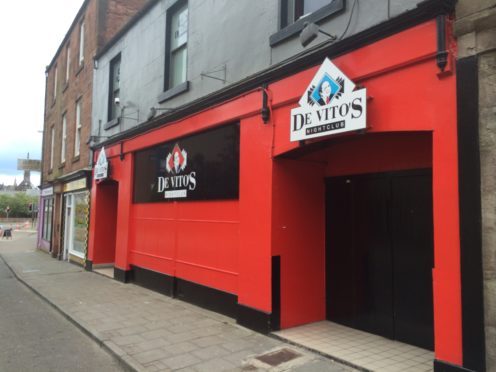 The attack happened at De Vito's nightclub