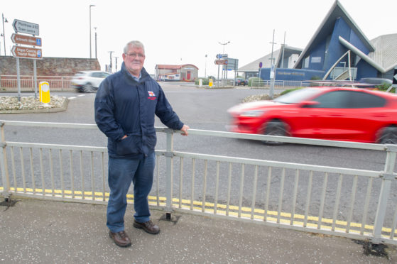 Arbroath RNLI operations manager Alex Smith. Image: Kim Cessford/DC Thomson.