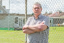 John McDonald outside the Montrose and District Cricket and Rugby Club ground at Union Park.