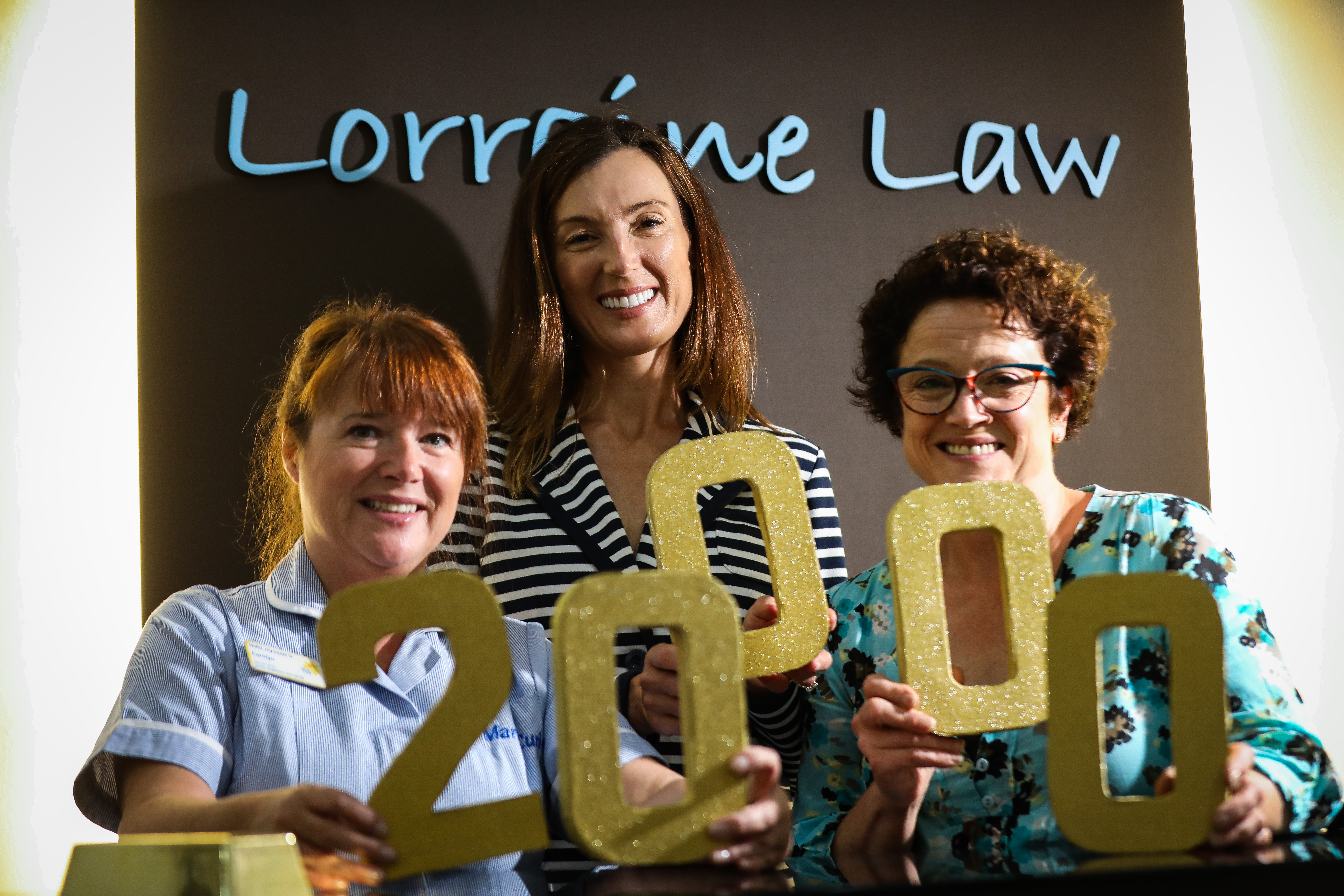 Carolyn Watts - Marie Curie Healthcare Assistant, Petra McMillan - Marie Curie and Lorraine Law