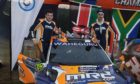 Drew Sturrock and Manvir Baryan secured the 2019 title at Rally Uganda.