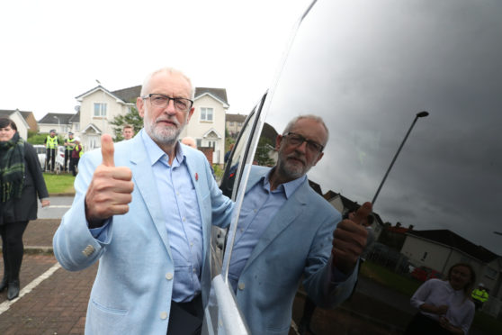 Mr Corbyn's remarks came in Dunfermline during a three-day tour of Scotland