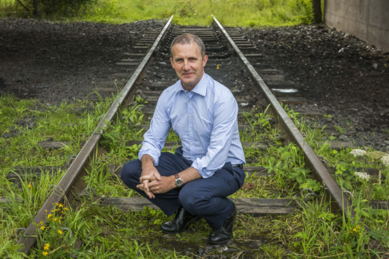 Transport Minister Michael Matheson announced the rail link would reopen.